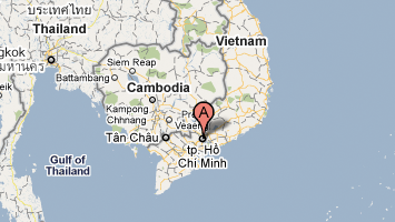 map of Ho Chi Minh City